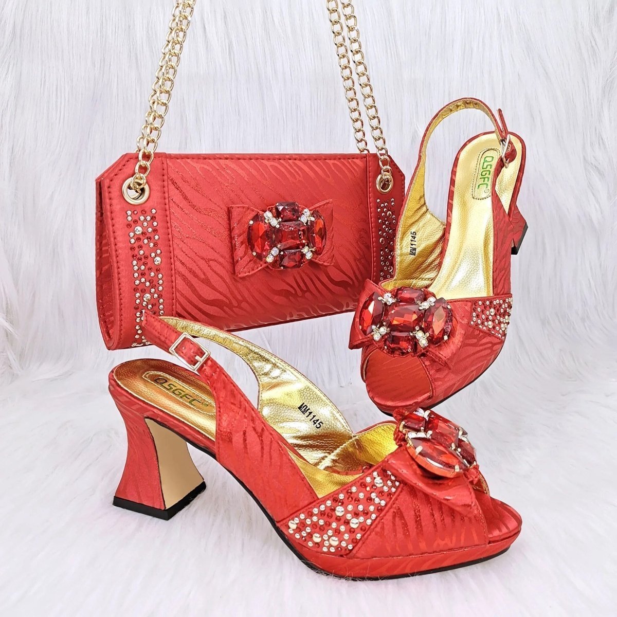 2023 Latest Italian Fashion Shoes Bag Set Stylish Design Milvertons