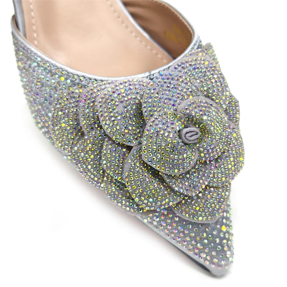 New Italian Design Women's Shoes + Matching Bag Set - Trendy - - Women - Shoes - Milvertons