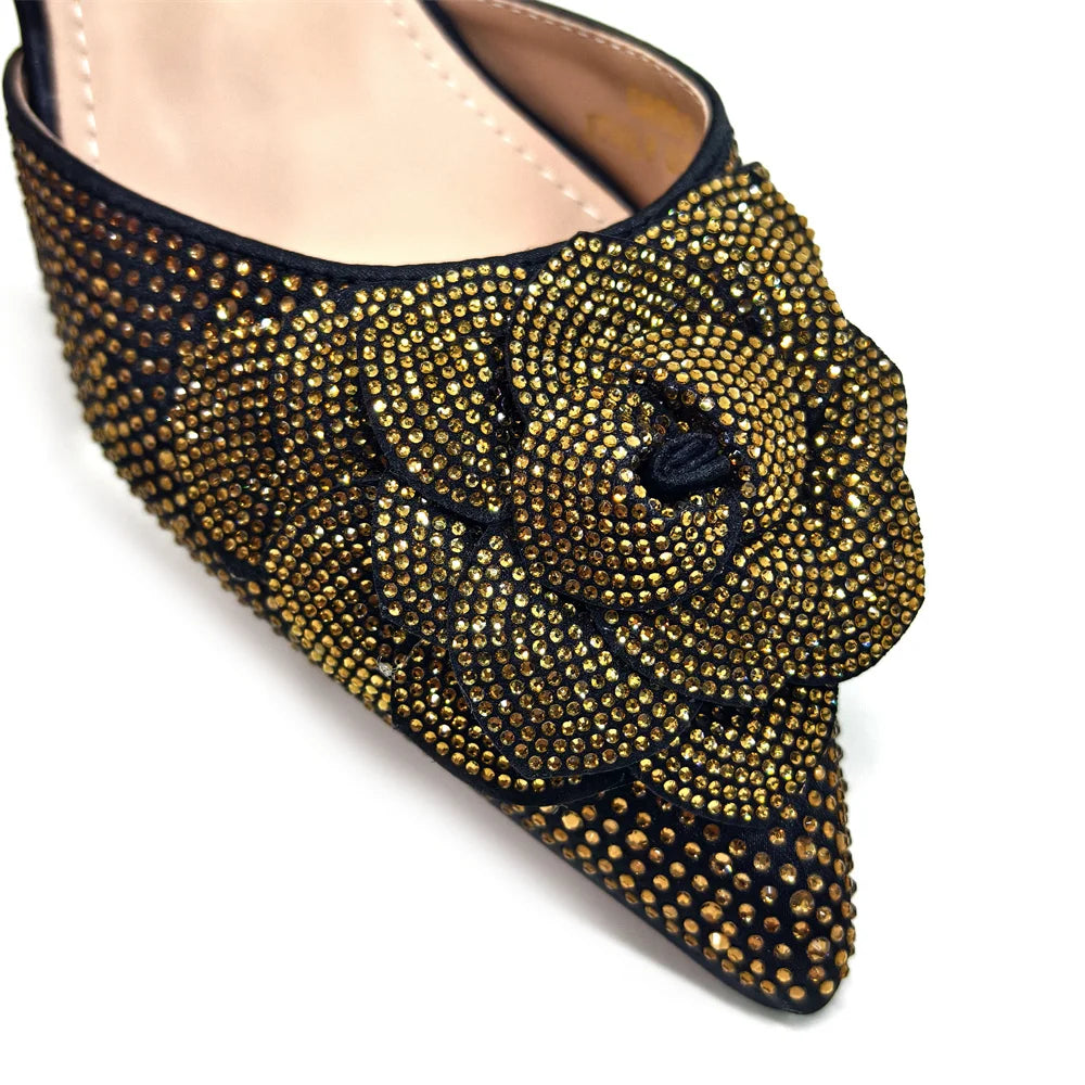 New Italian Design Women's Shoes + Matching Bag Set - Trendy - - Women - Shoes - Milvertons