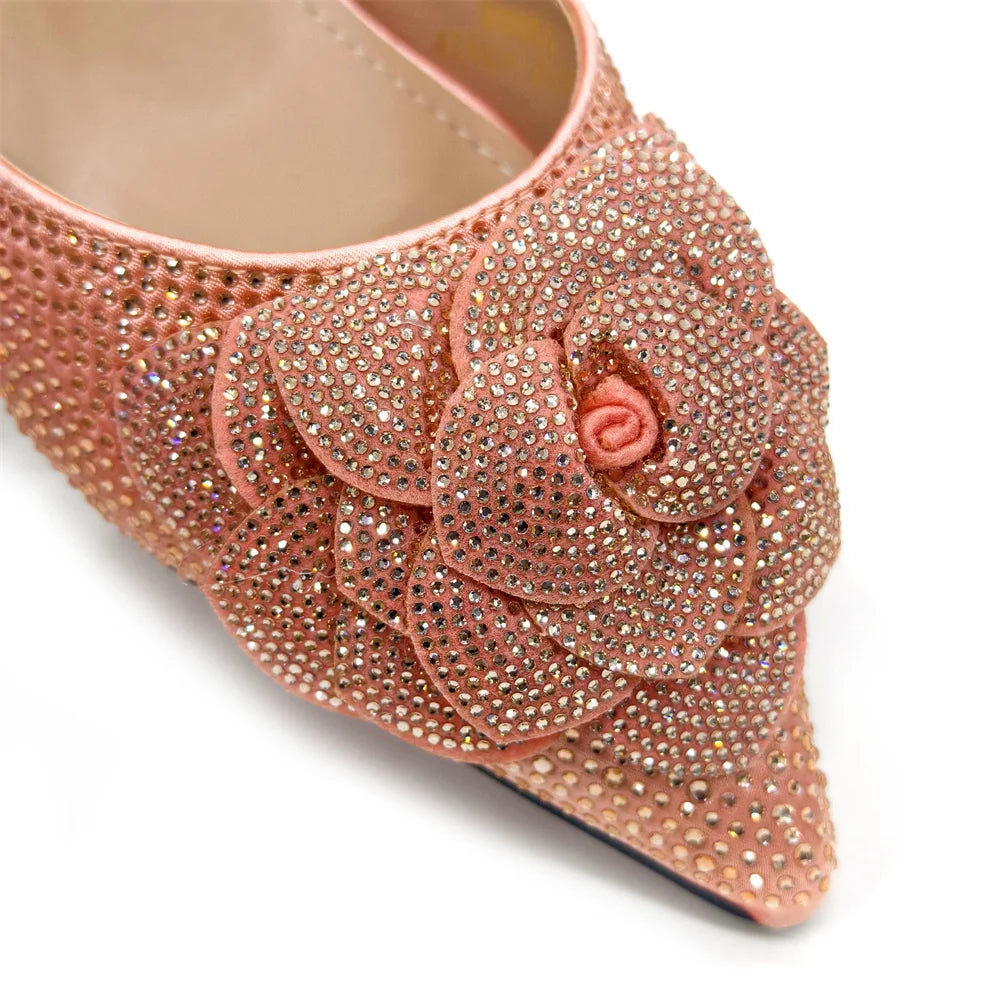 New Italian Design Women's Shoes + Matching Bag Set - Trendy - - Women - Shoes - Milvertons