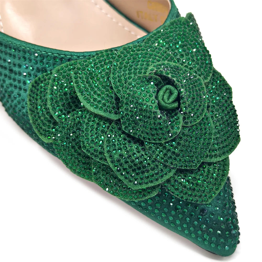 New Italian Design Women's Shoes + Matching Bag Set - Trendy - - Women - Shoes - Milvertons