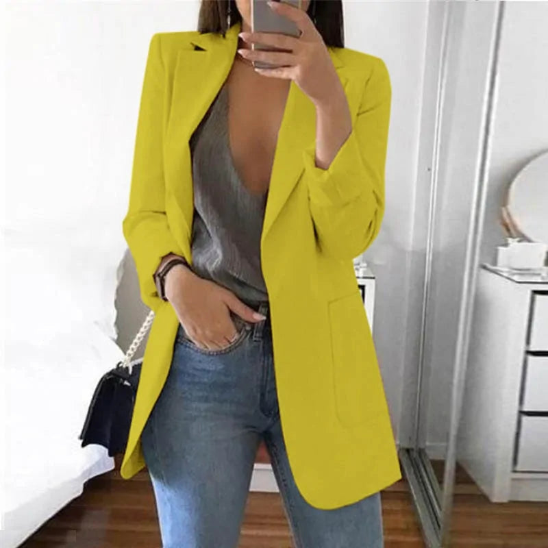 Women's Business Casual Long Sleeve Suit - - Women - Apparel - Outerwear - Jackets - Milvertons