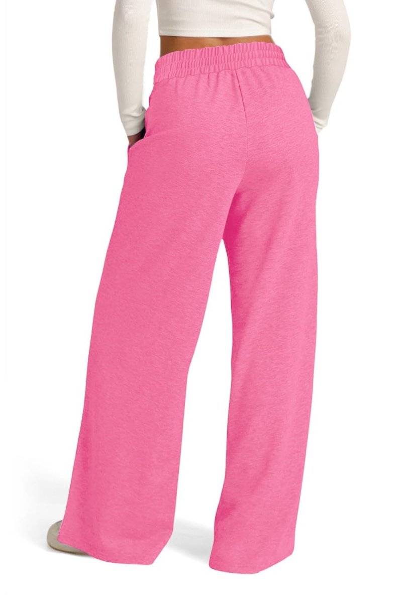 Elastic Waist Drawstring Wide-Leg Pants - - Women - Apparel - Clothing - Pants - Milvertons