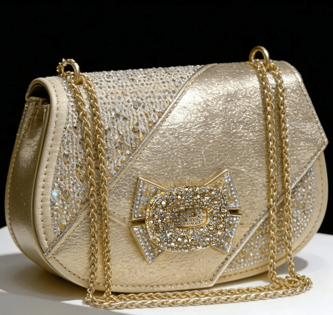 Italian Bling Heel Shoe & Bag Set for Weddings & Parties - - Women - Shoes - Milvertons