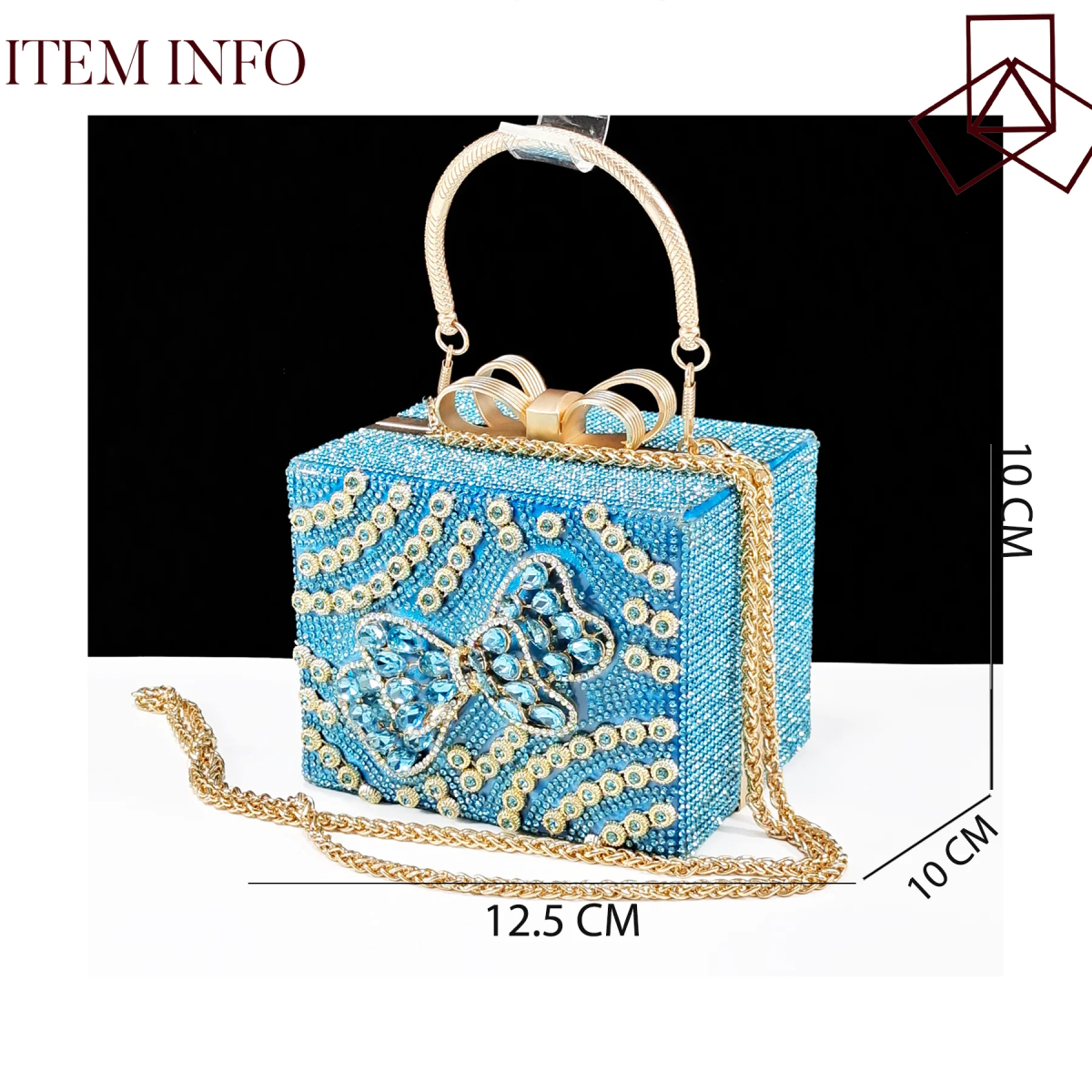 Italian Crystal High Heels and Clutch Bag Set for Parties - - Women - Shoes - Milvertons