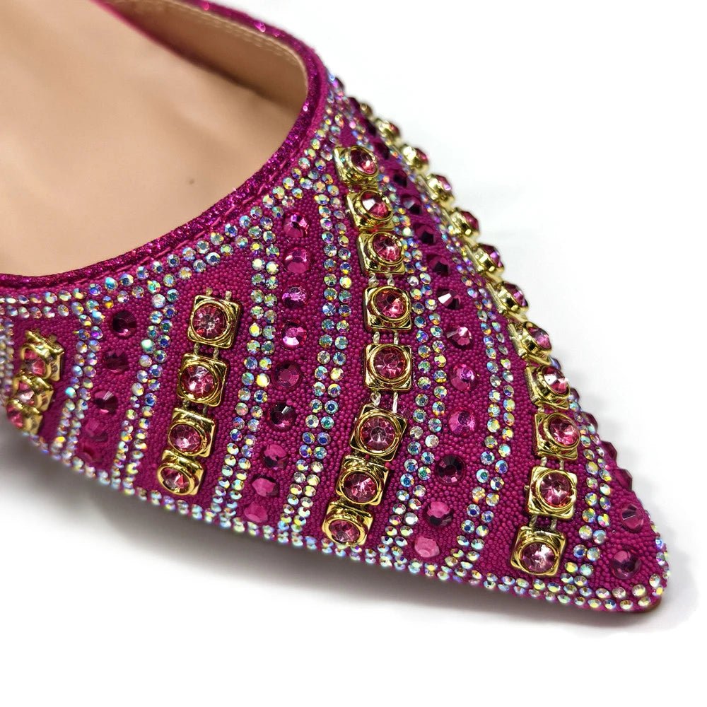 Italian Fashion Heels and Matching Bag Set – 2025 Edition - - Women - Shoes - Milvertons