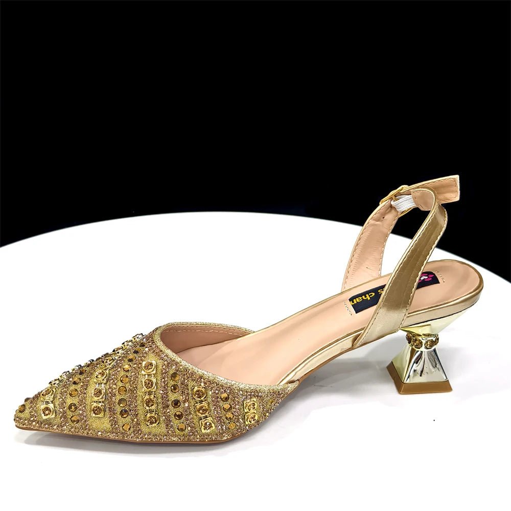 Italian Fashion Heels and Matching Bag Set – 2025 Edition - - Women - Shoes - Milvertons