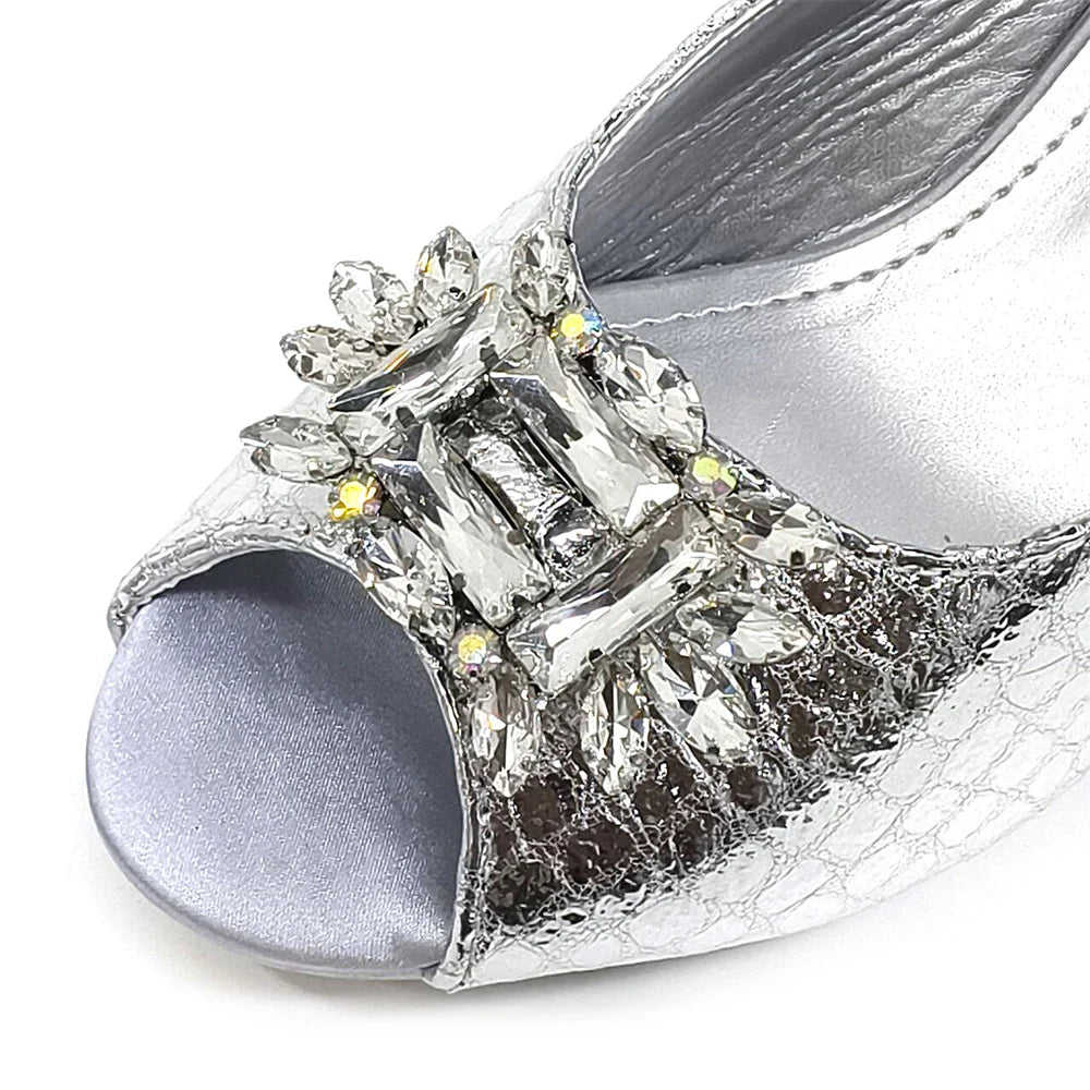 Italian Rhinestone Party Shoes & Bag – 2024 Italian Style - - Women - Shoes - Milvertons
