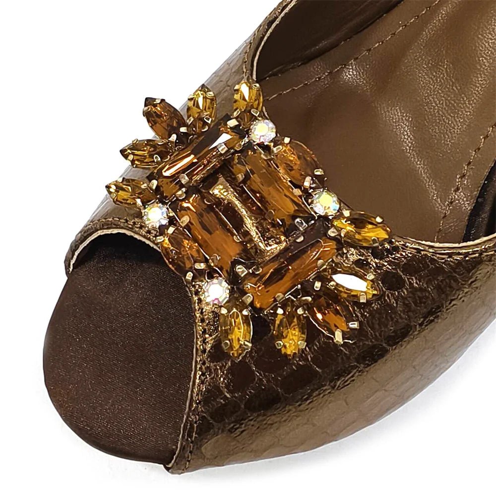 Italian Rhinestone Party Shoes & Bag – 2024 Italian Style - - Women - Shoes - Milvertons