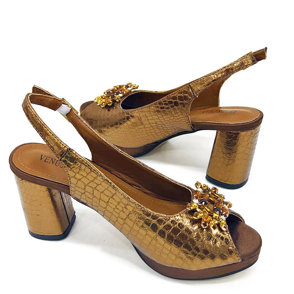 Italian Rhinestone Party Shoes & Bag – 2024 Italian Style - - Women - Shoes - Milvertons