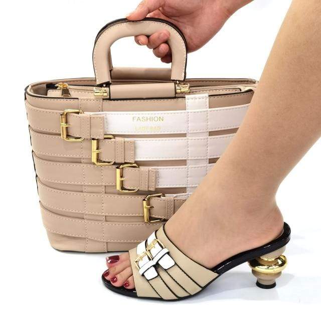 Italian Shoes and Matching Fashion Lady Bag for Weddings, Parties - - Women - Shoes - Milvertons