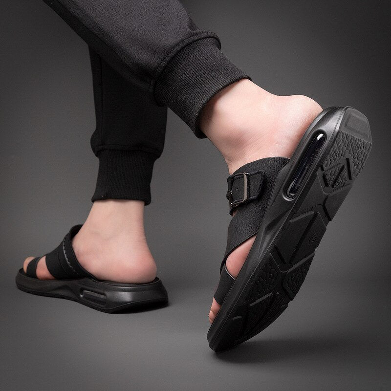 Men's Italian Sandals, Non-slip - - Men - Shoes - Milvertons