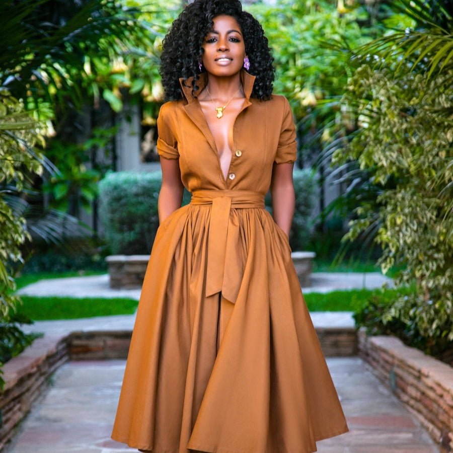 Stylish Women's Belted Half Sleeve Cardi Dress - Lightweight - Milvertons Stylish Women's Belted Half Sleeve Cardi Dress - Lightweight - Milvertons