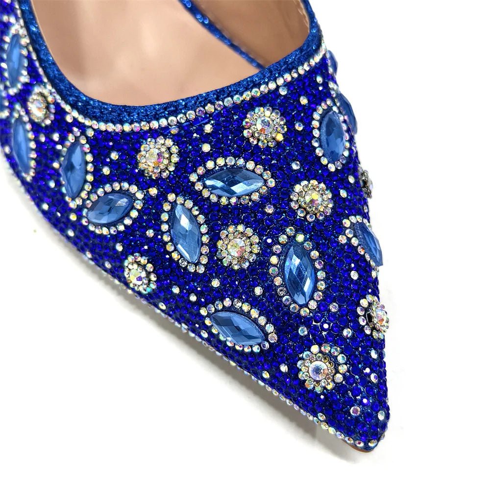 Trendy African Party Shoes & Matching Bag Set - High Heels - - Women - Shoes - Milvertons