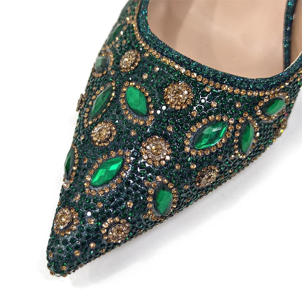 Trendy African Party Shoes & Matching Bag Set - High Heels - - Women - Shoes - Milvertons
