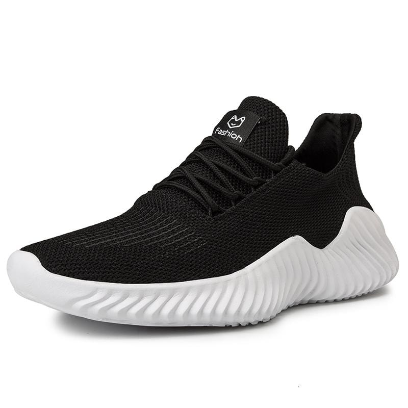Trendy Mesh Sneakers For Men - Black - Men - Shoes - Milvertons