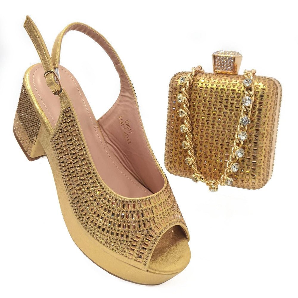 Choosing the Perfect High Heels Shoes and Matching Bag Set - Milvertons