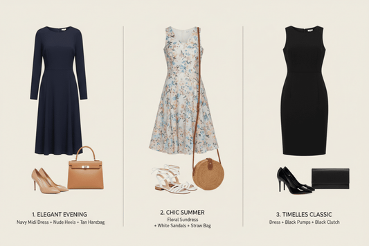 Educational Guide: Pairing Dresses with Matching Shoes and Bags