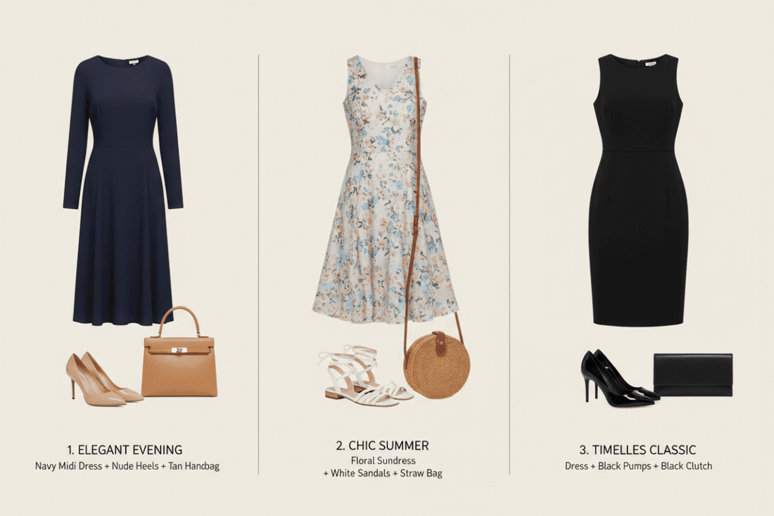 Educational Guide: Pairing Dresses with Matching Shoes and Bags