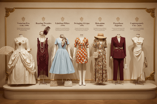 The History of Stylish Dresses and Accessories in Women's Fashion