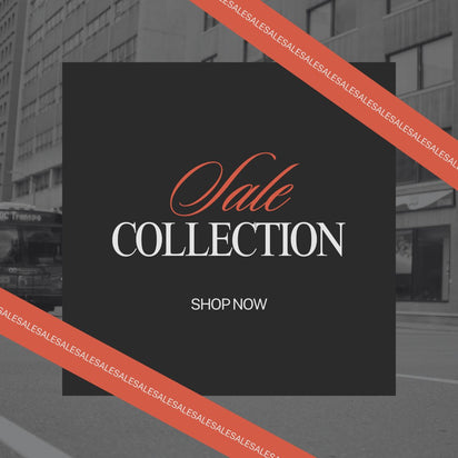Sale collection banner at the Milvertons Store, encouraging shoppers to explore and take advantage of current discounts.