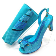 2024 Italian Shoes and Bag Set: High Heel Party Elegance - - Women - Shoes - Milvertons