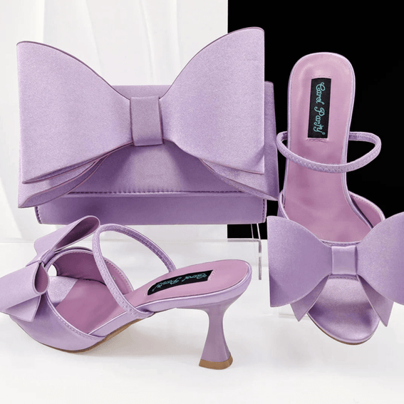 2025 Pointed Toe Heels & Bag Set – Wedding Party Pumps - - Women - Shoes - Milvertons