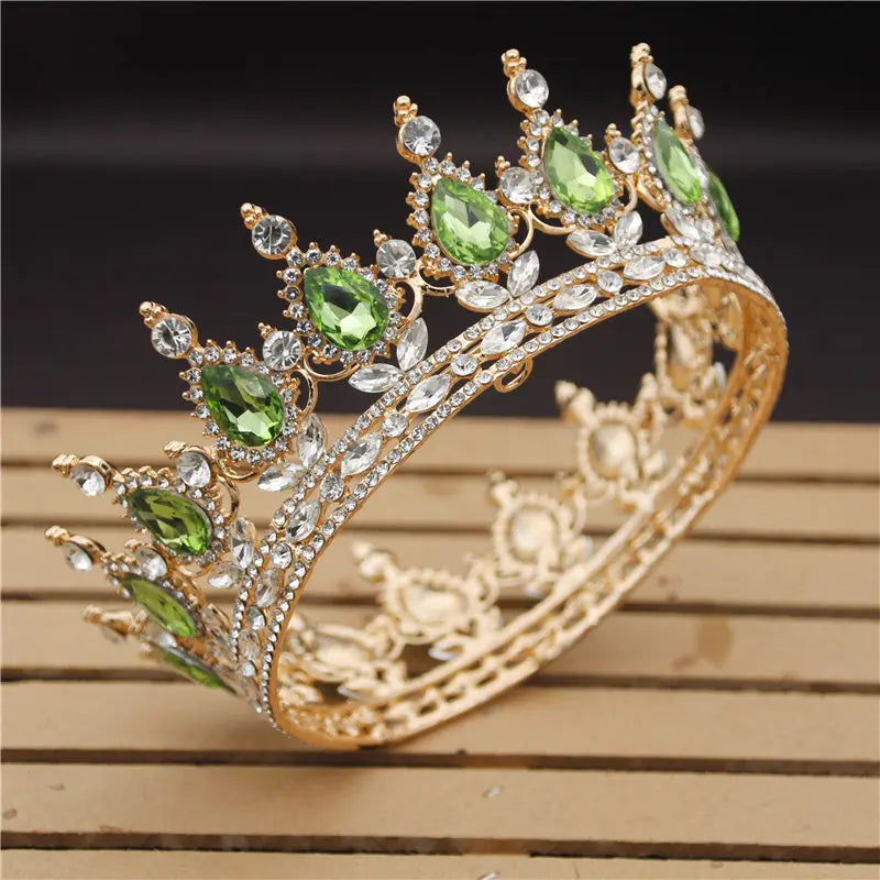 Royal Crystal Tiara for Wedding, Prom and Birthdays