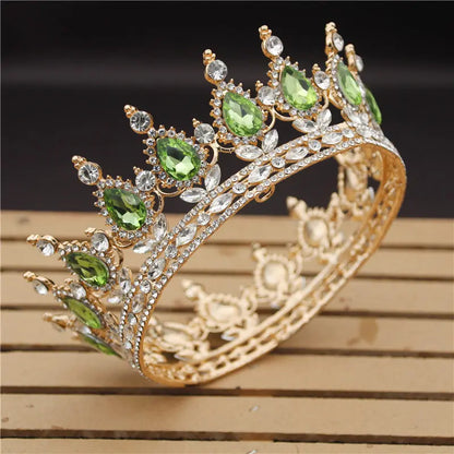 Royal Crystal Tiara for Wedding, Prom and Birthdays