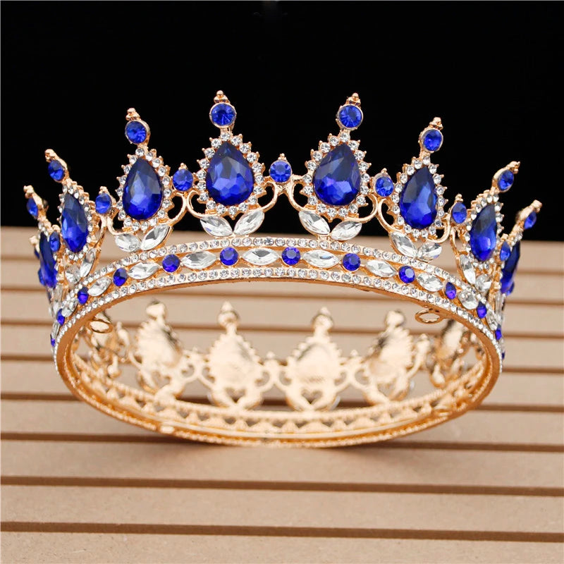Royal Crystal Tiara for Wedding, Prom and Birthdays