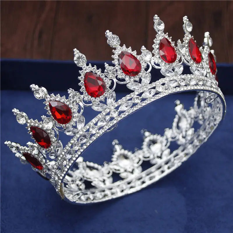 Royal Crystal Tiara for Wedding, Prom and Birthdays