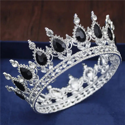 Royal Crystal Tiara for Wedding, Prom and Birthdays