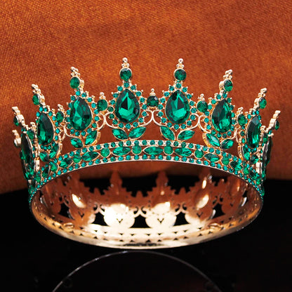 Royal Crystal Tiara for Wedding, Prom and Birthdays