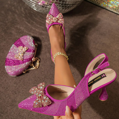 Wedding & Party Shoe and Bag Set | Italian Elegance