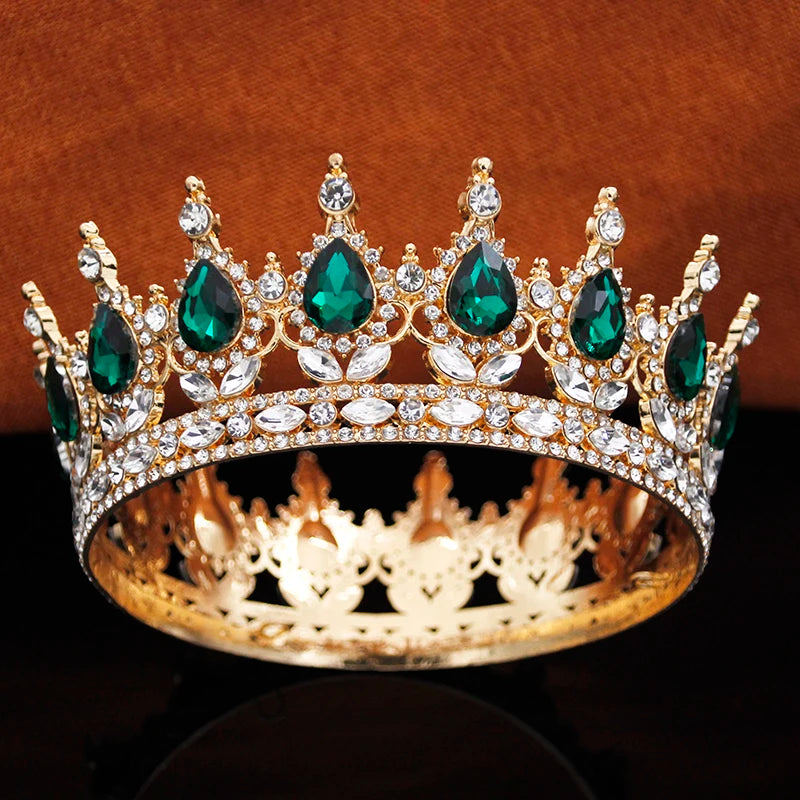 Royal Crystal Tiara for Wedding, Prom and Birthdays