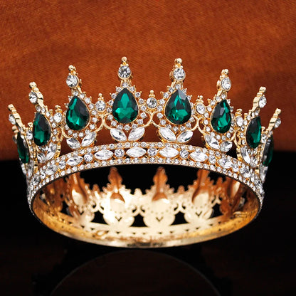 Royal Crystal Tiara for Wedding, Prom and Birthdays