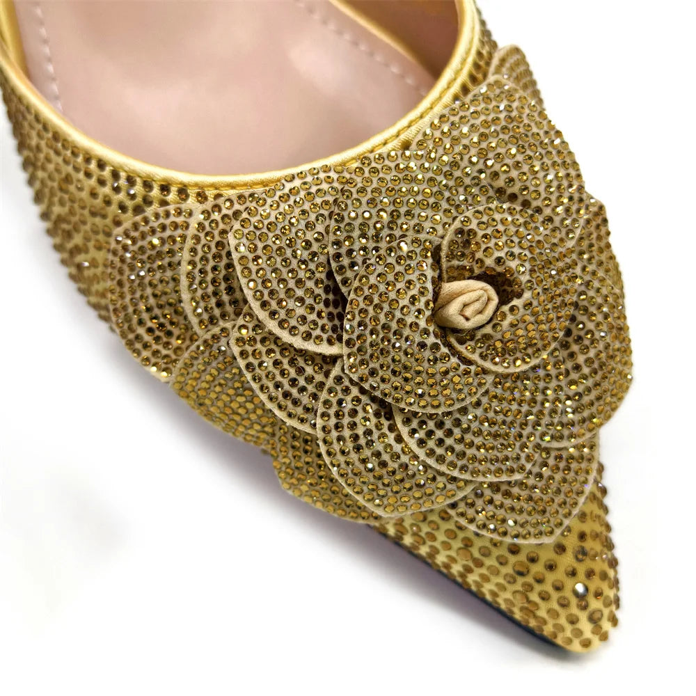 New Italian Design Women's Shoes + Matching Bag Set - Trendy - - Women - Shoes - Milvertons