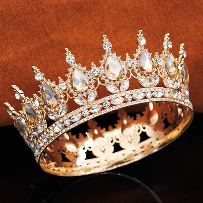 Royal Crystal Tiara for Wedding, Prom and Birthdays