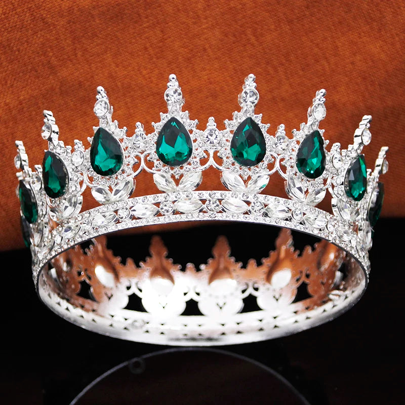 Royal Crystal Tiara for Wedding, Prom and Birthdays