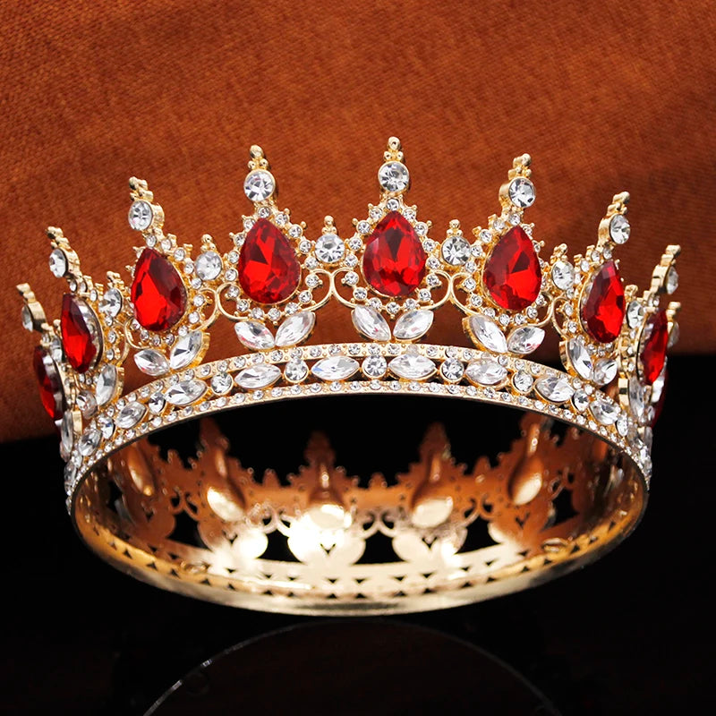 Royal Crystal Tiara for Wedding, Prom and Birthdays