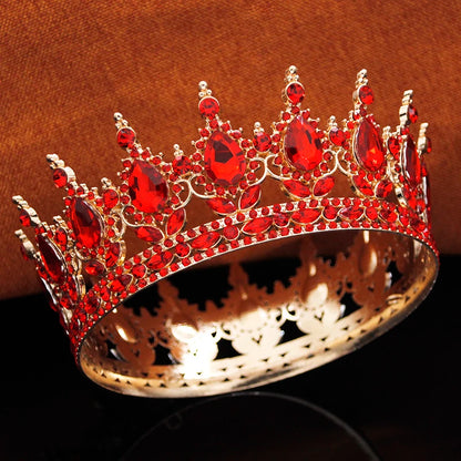 Royal Crystal Tiara for Wedding, Prom and Birthdays