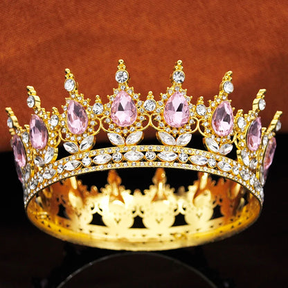 Royal Crystal Tiara for Wedding, Prom and Birthdays