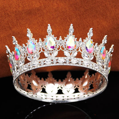 Royal Crystal Tiara for Wedding, Prom and Birthdays
