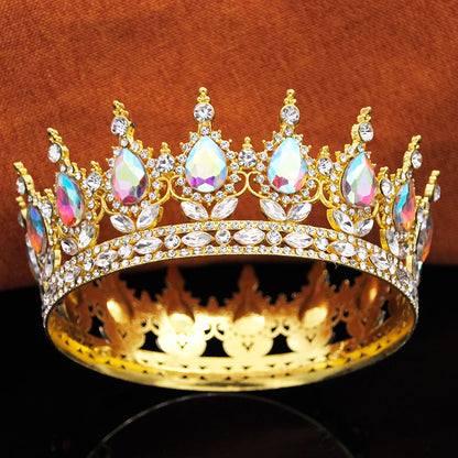 Royal Crystal Tiara for Wedding, Prom and Birthdays