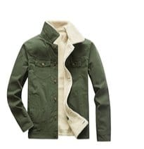 Denim Upset Jacket for Women - Army Green - Women - Apparel - Outerwear - Jackets - Milvertons