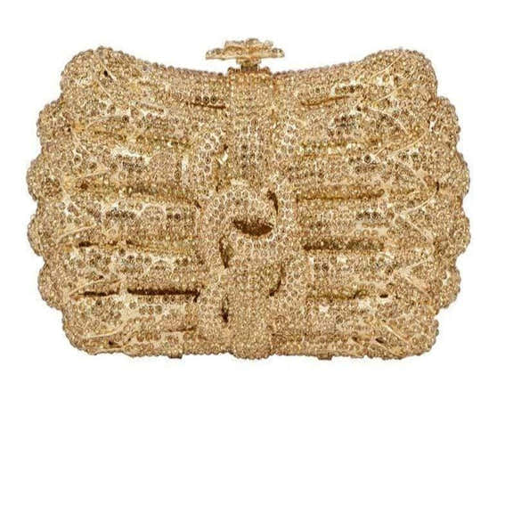 Exquisite Stone Studded Socialite Evening Party Accessory - - Women - Bags - Milvertons