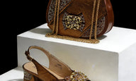 Italian Bling Heel Shoe & Bag Set for Weddings & Parties - - Women - Shoes - Milvertons