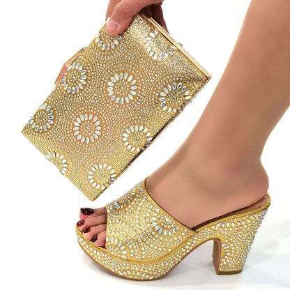 Italian Fashion Shoes with Matching Bag Set for Women - - Women - Shoes - Milvertons