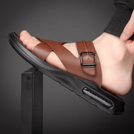 Men's Italian Sandals, Non-slip - - Men - Shoes - Milvertons
