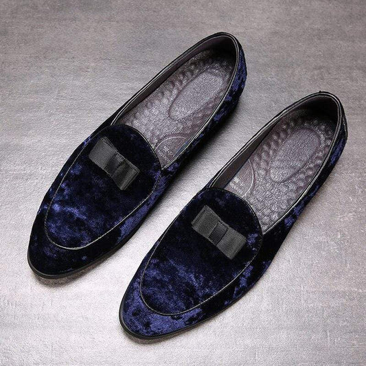 Men's Moccasin Shoes - High Quality Loafers - Blue - Men - Shoes - Milvertons